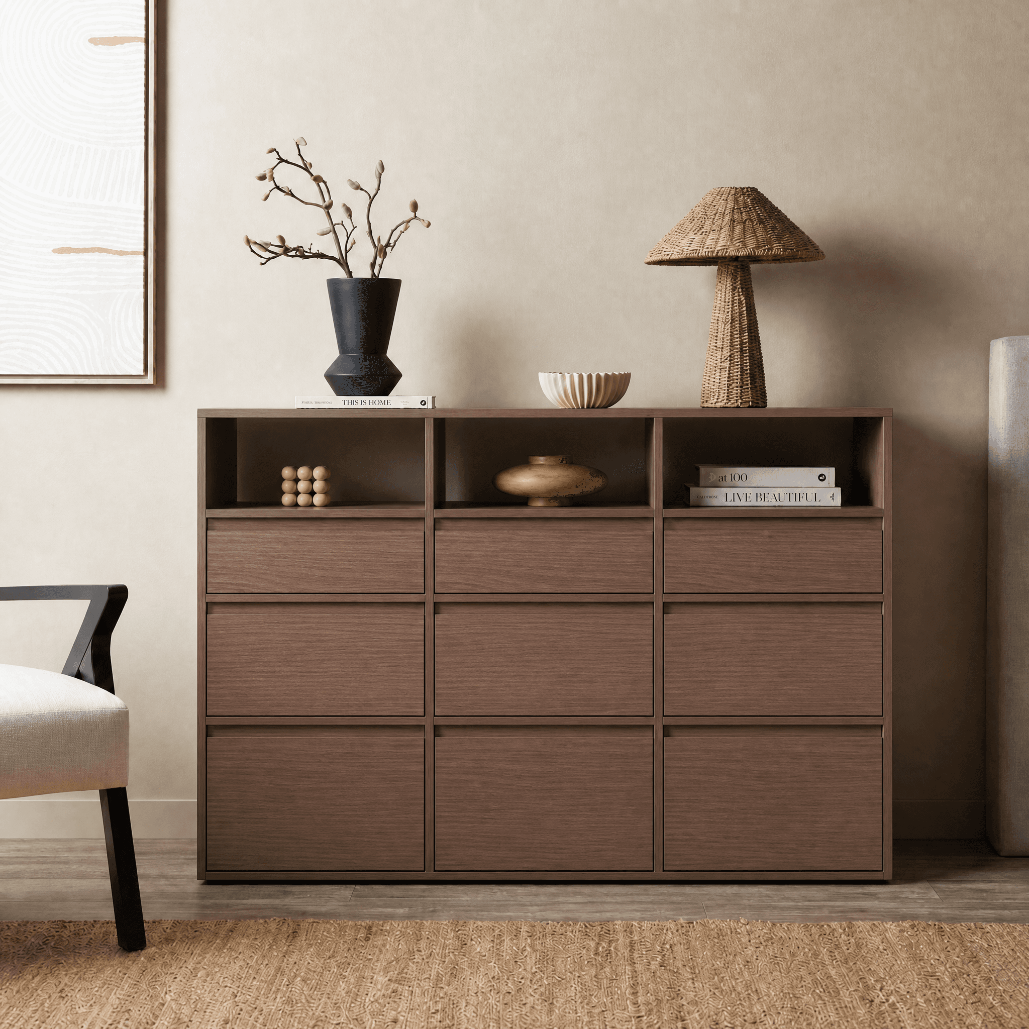 Tủ ngăn kéo Zen có 9 ngăn kéo
